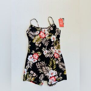 Hurley Floral Bodysuit